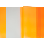 Обложка для книги NEON с клапаном 250*420мм, PVC, оранжевая ZB4750-11